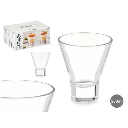 VASO CONICO BASE 230 ML