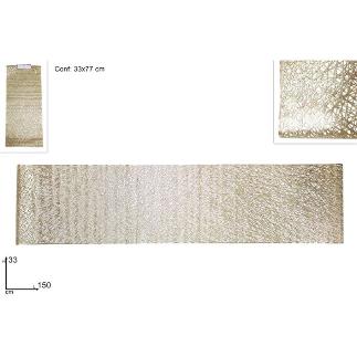CAMINO DE MESA 150X33 CM DECO ORO