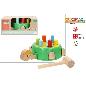 JUEGO TORTUGA MARTILLO MADERA +12M