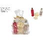 CAJA DE REGALO ESTRELLA SET DE BAÑO 4 PIEZAS ROJO