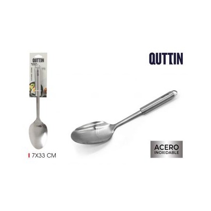 CUCHARA SS SILVER 33 CM QUTTIN