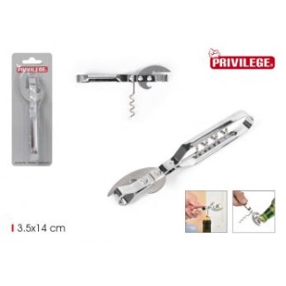 ABREBOTELLAS-ABRELATAS-SACACORCHOS PRIVILEGE