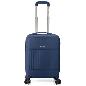 MALETA 50 CM ABS 4 RUEDAS DOBLES EXTENSIBLE AZUL