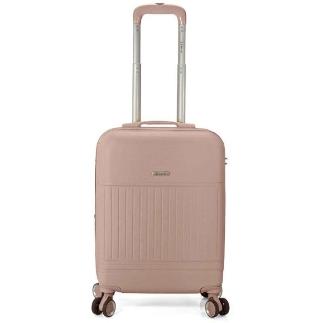 MALETA 50 CM ABS 4 RUEDAS DOBLES EXTENSIBLE ORO
