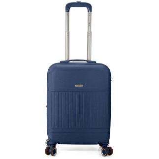 MALETA 70 CM ABS 4 RUEDAS DOBLES EXTENSIBLE AZUL
