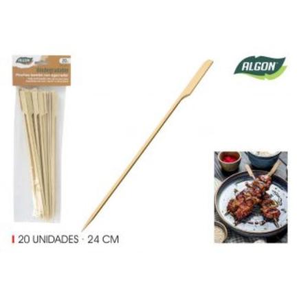 SET 20 PINCHO BAMBU AGARRADOR 240 MM ALGON