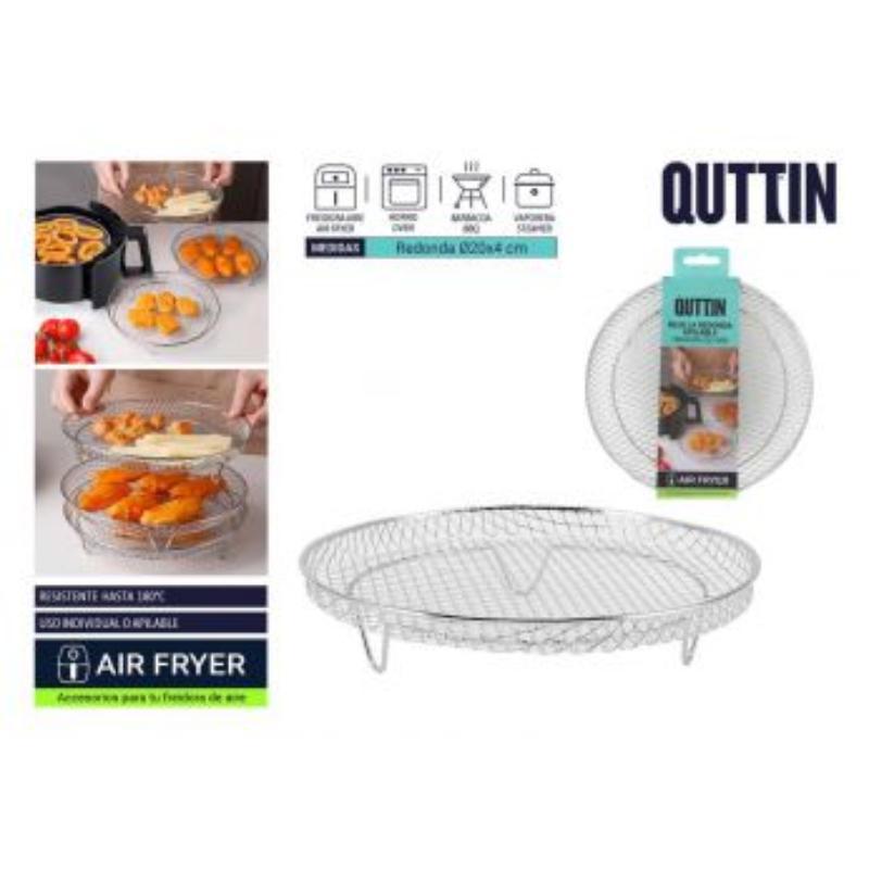 REJILLA RED AIRFRYER APILABLE 20 CM QUTTIN