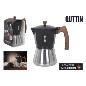 CAFETERA 9 SERV INDUCC.SS/ALU BLACK QUTTIN