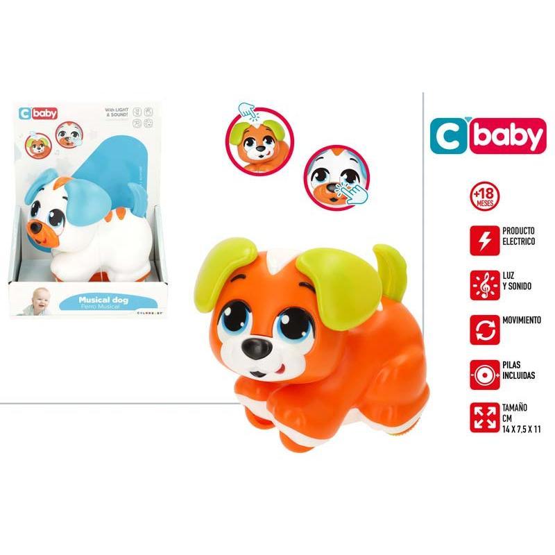 PERRO ELEC C/SONIDO Y MOVIMENTO C`BABY
