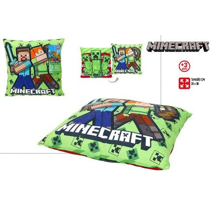 COJIN 38X38 CM MINECRAFT
