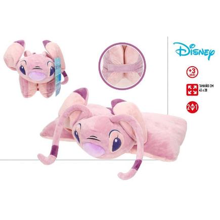 ALMOHADA PELUCHE 2 EN 1 LILO & STITCH