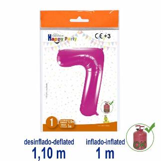 B/1 GL. POLIAMIDA Nº7 COLOR ROSA-33 1.10/1 R