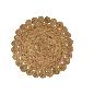 ALFOMBRA NATUR I YUTE NATURAL 90X90X0.50 CM