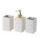 SET BAÑO CERAMICA BLANCO