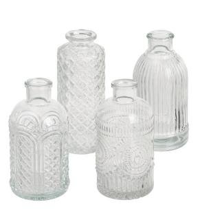 JARRON 4/M VIDRIO 6X6X13 CM