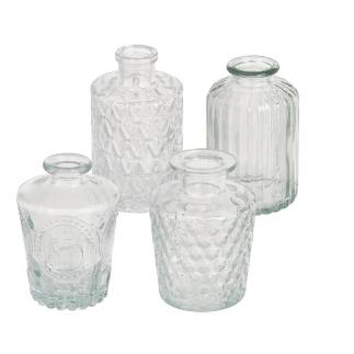 JARRON 4/M VIDRIO 6X6X10 CM