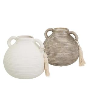 JARRON 2/C CERAMICA 17X17X15 CM