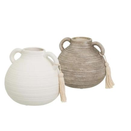 JARRON 2/C CERAMICA 17X17X15 CM