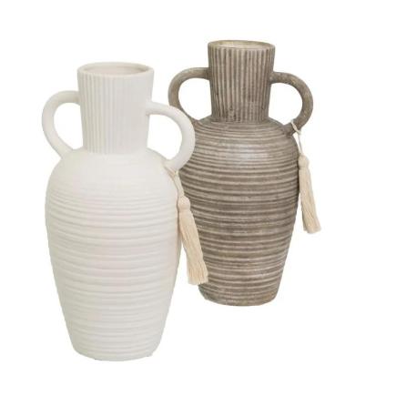 JARRON 2/C CERAMICA 16X13X27 CM