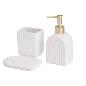 SET BAÑO CERAMICA BLANCO