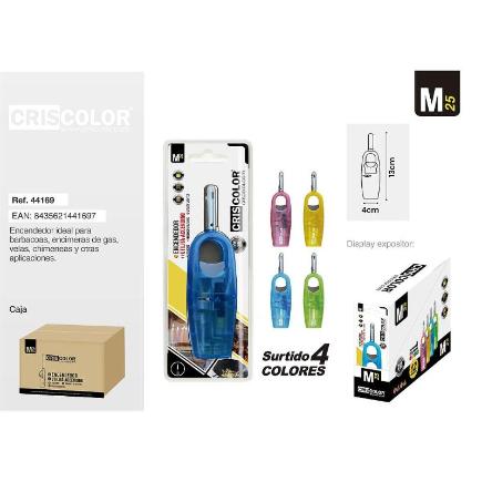 ENCENDEDOR M25 SURTIDO TRANSPARENTE