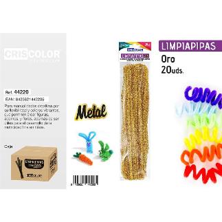 LIMPIAPIPAS ORO 20 UDS