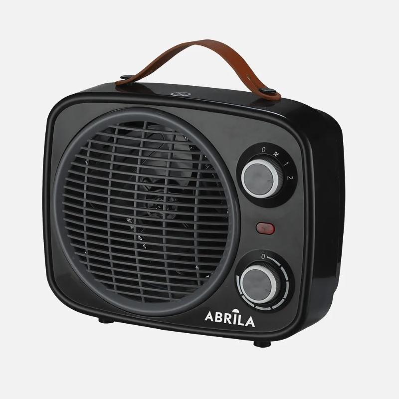 TERMOVENTILADOR HOGUERA 2000W NEGRO/GRIS 2 POTE 3 FUNC TERMOSTA