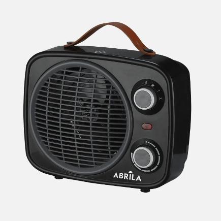 TERMOVENTILADOR HOGUERA 2000W NEGRO/GRIS 2 POTE 3 FUNC TERMOSTA