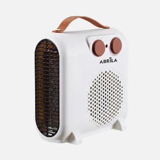 TERMOVENTILADOR ELECT TUNDRA 2000W BLANCO/MARRON 2 POTEN 3 FUNCIONES
