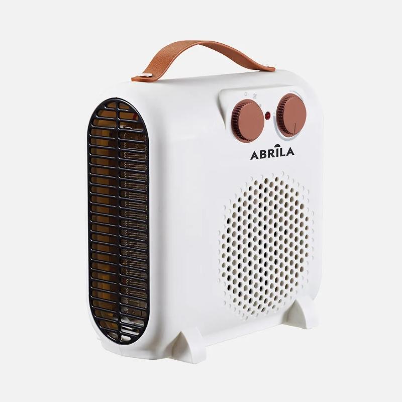 TERMOVENTILADOR ELECT TUNDRA 2000W BLANCO/MARRON 2 POTEN 3 FUNCIONES