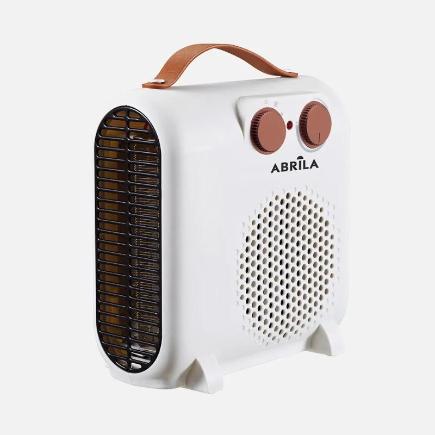 TERMOVENTILADOR ELECT TUNDRA 2000W BLANCO/MARRON 2 POTEN 3 FUNCIONES