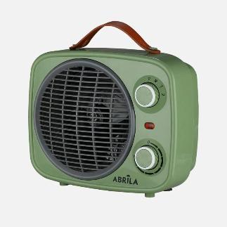 TERMOVENTILADOR HOGUERA 2000W VERDE/GRIS 2 POTE 3 FUNC TERMOSTA
