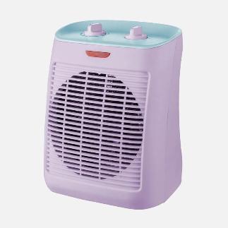 TERMOVENTILADOR ELECT TARAY 2000W LILA/TURQ 2 POTEN AS PROTEC SEGURD
