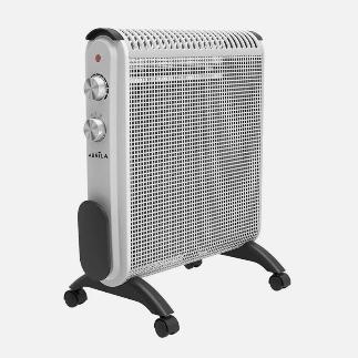 RADIADOR DE MICA CONDOR 2000W 2 ELEM BLANCO/GR