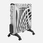 RADIADOR DE MICA CONDOR 2000W 2 ELEM BLANCO/GR