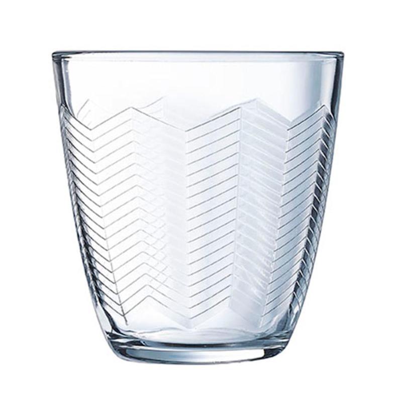 VASO FA 31 CL TRANSP CONCEPTO CHEVRON ECO