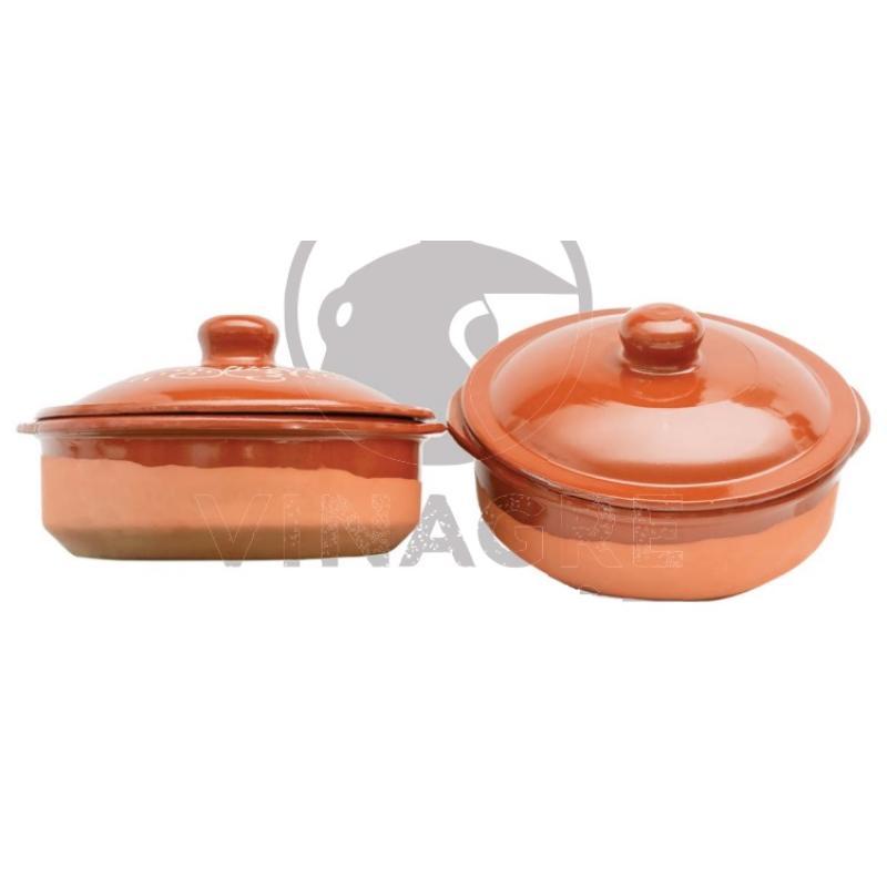 CAZUELA TAPA BARRO 24 CM