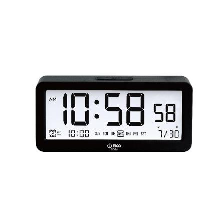 DESP. DIGITAL CALEND ALARMA REP NEGRO