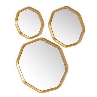 SET 3 ESPEJOS PP ORO