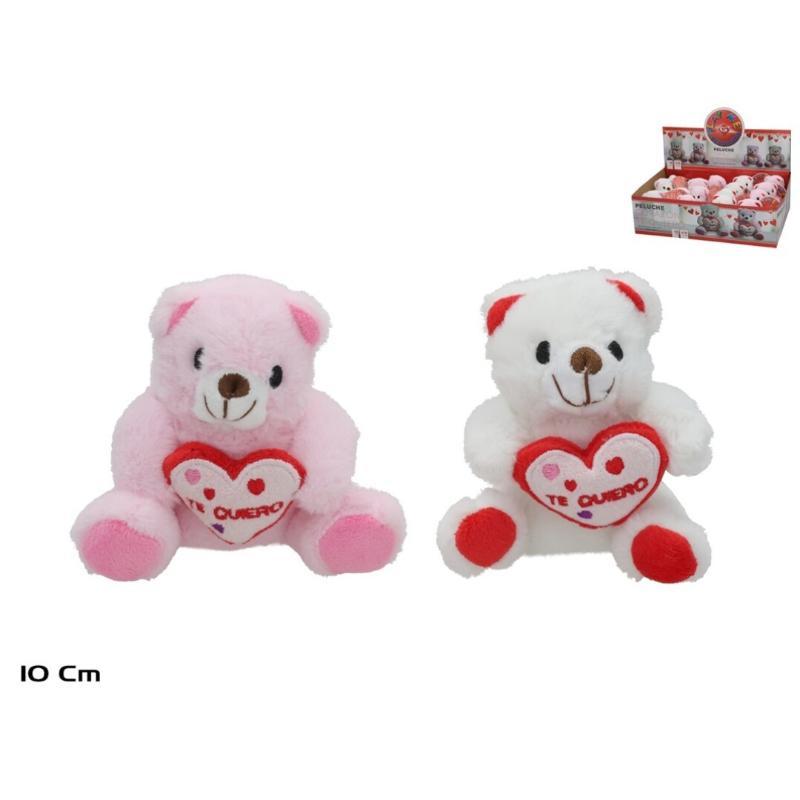PELUCHE CORAZON TE QUIERO 10 CM