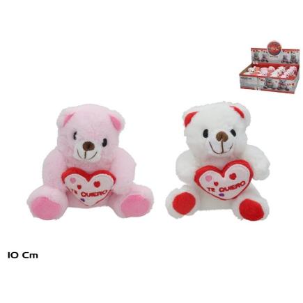 PELUCHE CORAZON TE QUIERO 10 CM