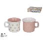 TAZA MUG GRES 90 ML LOVE 2 SURT