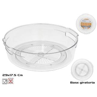 BANDEJA GIRATORIA 29X27.5X8.5 CM