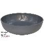 BOWL 25 CM GRIS MELAMINA
