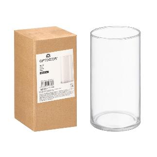 FLORERO CRISTAL CILINDRO 10X20 CM