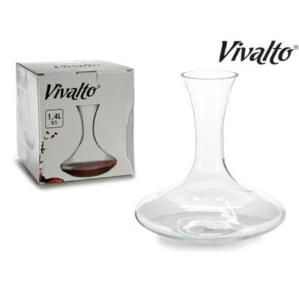 DECANTADOR VINO CRISTAL 1.40L
