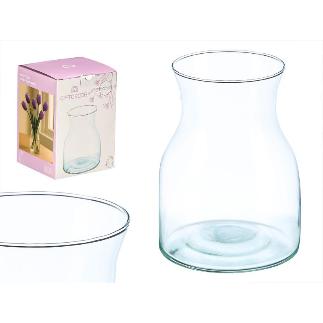 JARRON CRISTAL ANCHO FORMA 20 CM