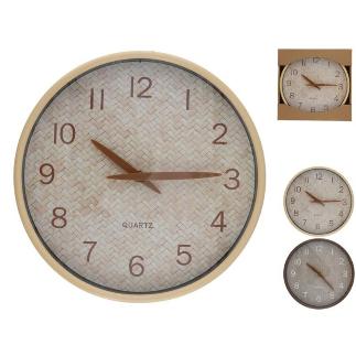 RELOJ PARED ESTRIN 30 CM 2 SURT