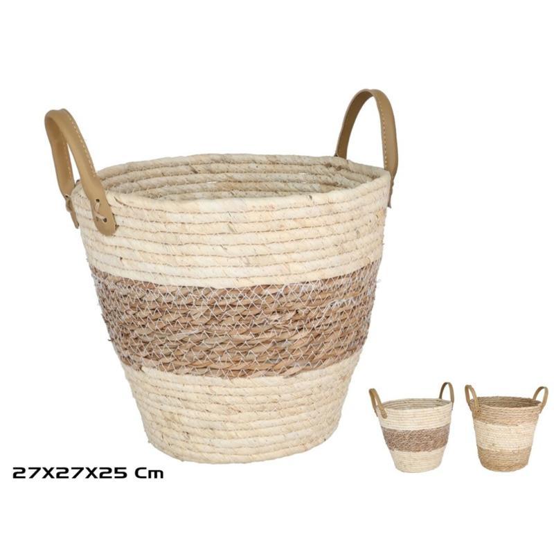CESTA TRICO 27X25 CM