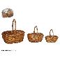 SET 3 CESTAS MORFEO 33X25X14 CM